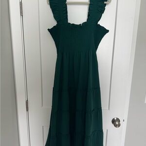 Hill House Forest Green Nap Dress